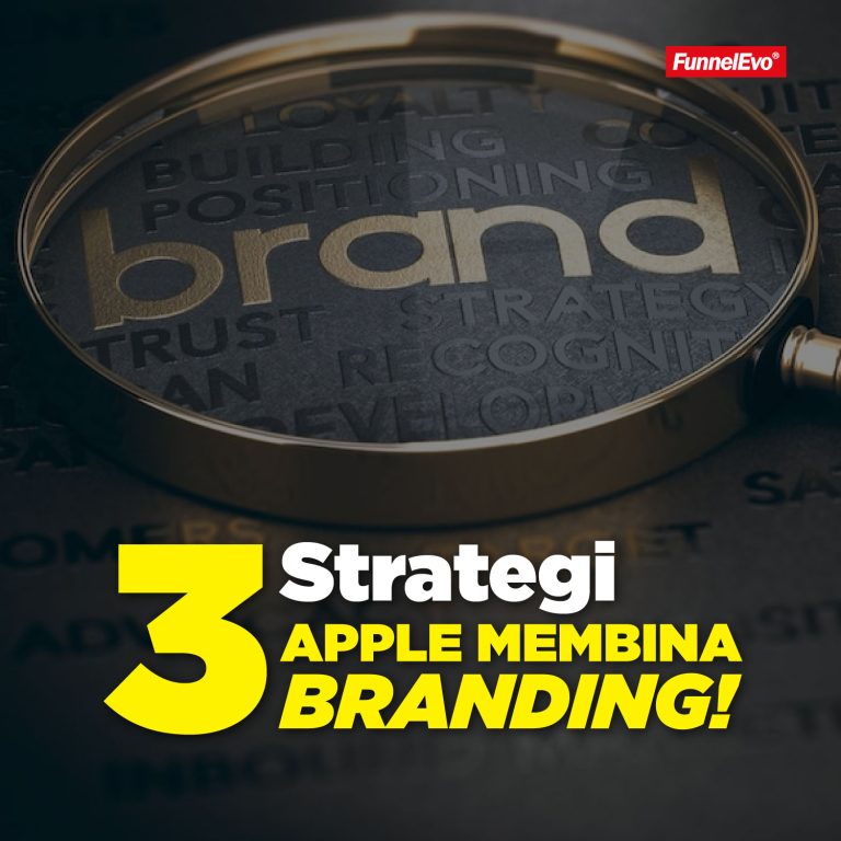 3 Strategi Apple Membina Branding!