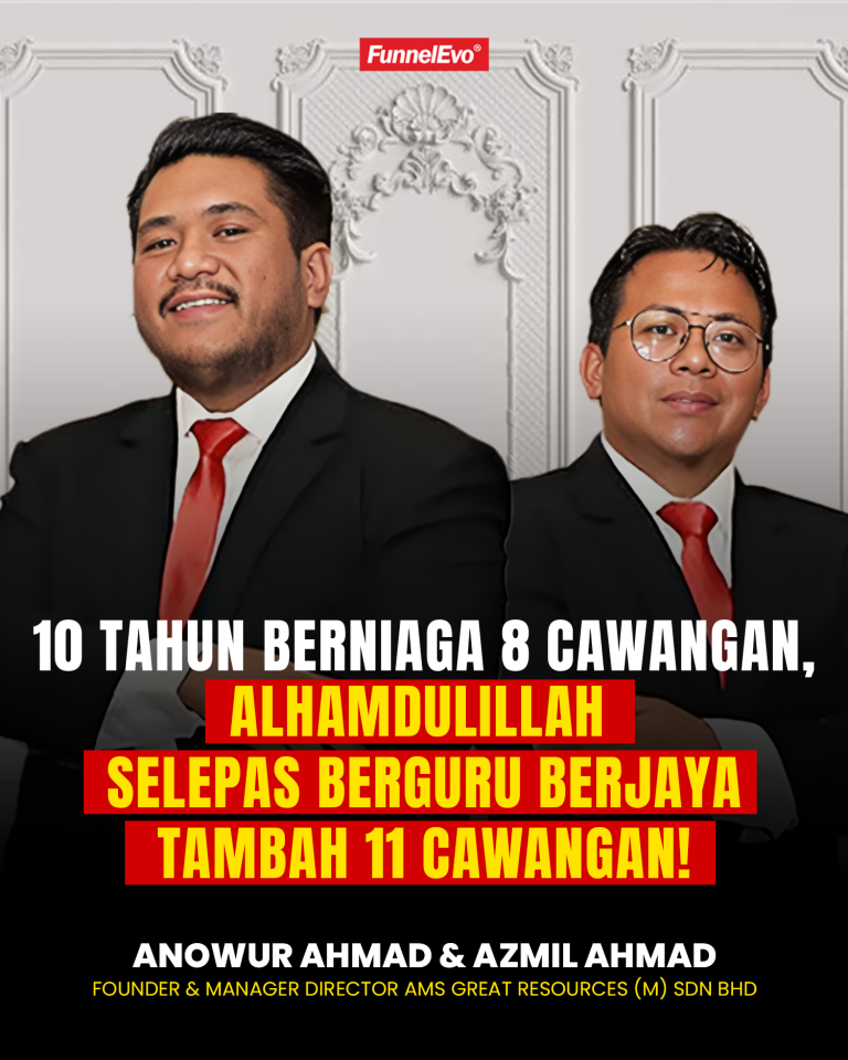 Berjaya Tambah 11 Cawangan Bisnes Selepas Berguru!