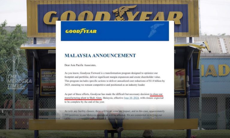 Kilang Goodyear Di Shah Alam Tutup Selepas 52 Tahun.