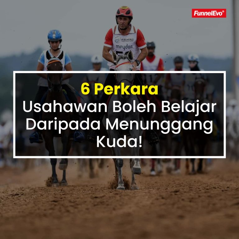 6 Perkara Usahawan Boleh Belajar Daripada Menunggang Kuda!