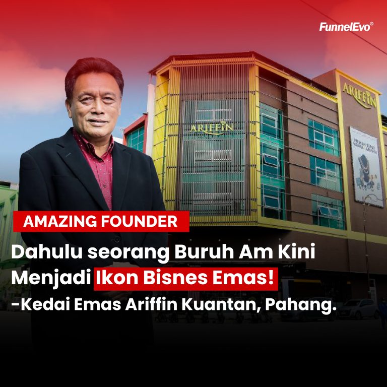 Dahulu Seorang Buruh Am Kini Menjadi Ikon Bisnes Emas!