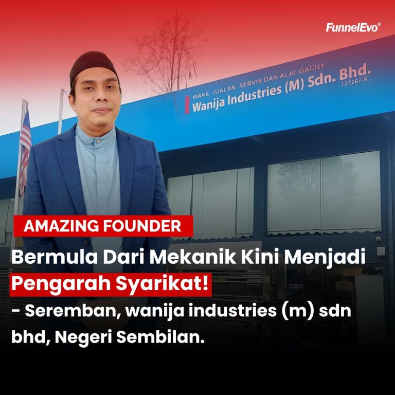 Bermula Dari Mekanik Kini Menjadi Pengarah Syarikat!