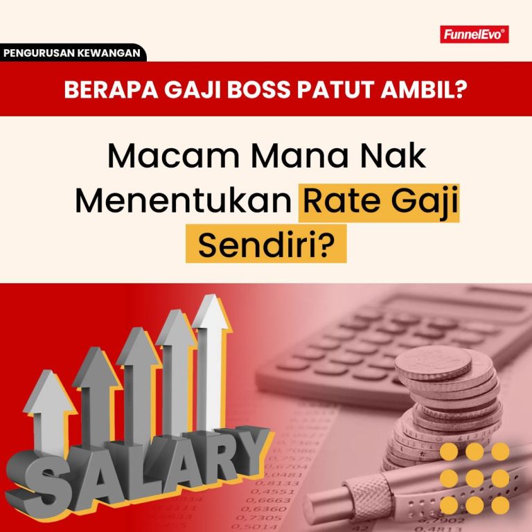 Berapa Gaji Boss Patut Ambil? Macam Mana Nak Menentukan Rate Gaji Sendiri?