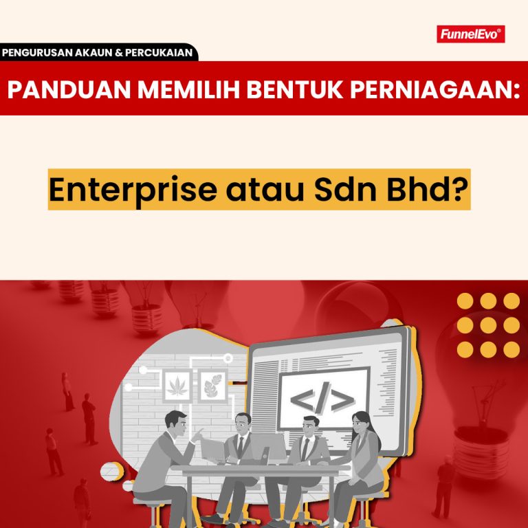 Panduan Memilih Bentuk Perniagaan: Enterprise atau Sdn Bhd?