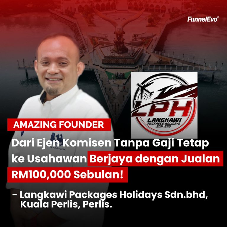 Dari Ejen Komisen Tanpa Gaji Tetap ke Usahawan Berjaya dengan Jualan RM100,000 Sebulan!