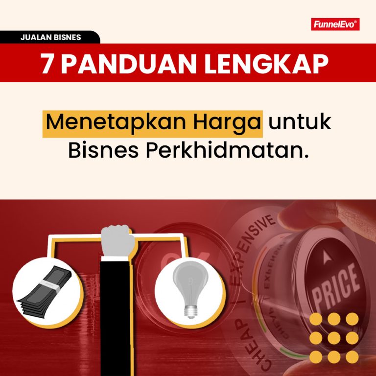 7 Panduan Lengkap Menetapkan Harga untuk Bisnes Perkhidmatan.