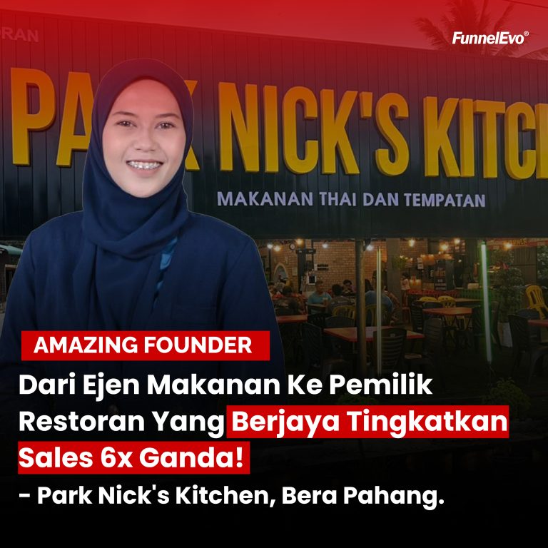 Dari Ejen Makanan Ke Pemilik Restoran Yang Berjaya Tingkatkan Sales 6x Ganda!