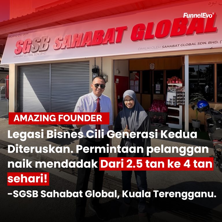 Legasi Bisnes Cili Generasi Kedua Diteruskan. Permintaan pelanggan naik mendadak Dari 2.5 tan ke 4 tan sehari!