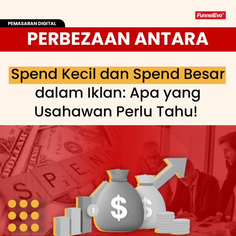 Perbezaan antara Spend Kecil dan Spend Besar dalam Iklan: Apa yang Usahawan Perlu Tahu!