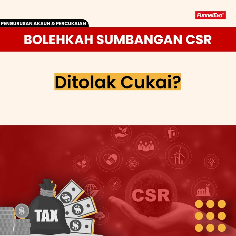 Bolehkah Sumbangan CSR Ditolak Cukai?