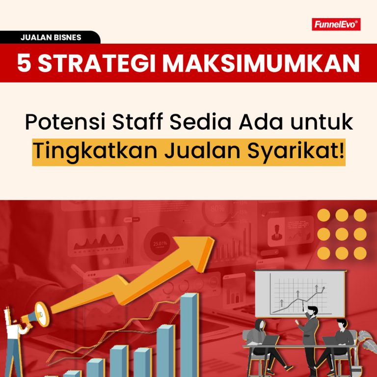 5 Strategi Maksimumkan Potensi Staf Sedia Ada untuk Tingkatkan Jualan Syarikat!