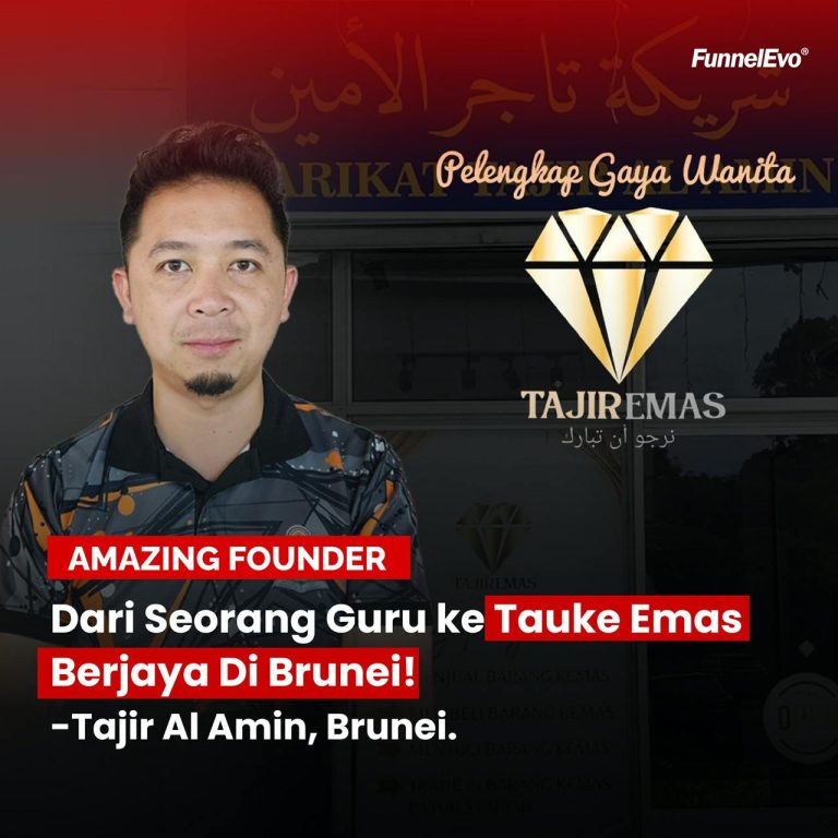 Dari Seorang Guru ke Tauke Emas Berjaya Di Brunei!