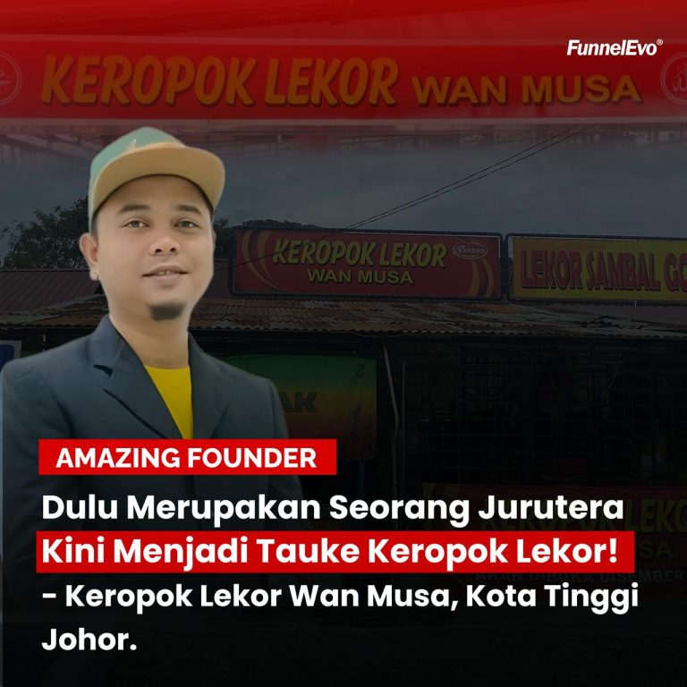 Dulu Merupakan Seorang Jurutera Kini Menjadi Tauke Keropok Lekor!