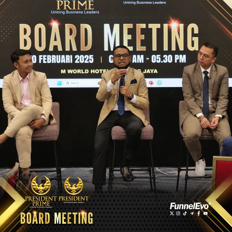 President Board Meeting pertama untuk tahun 2025!