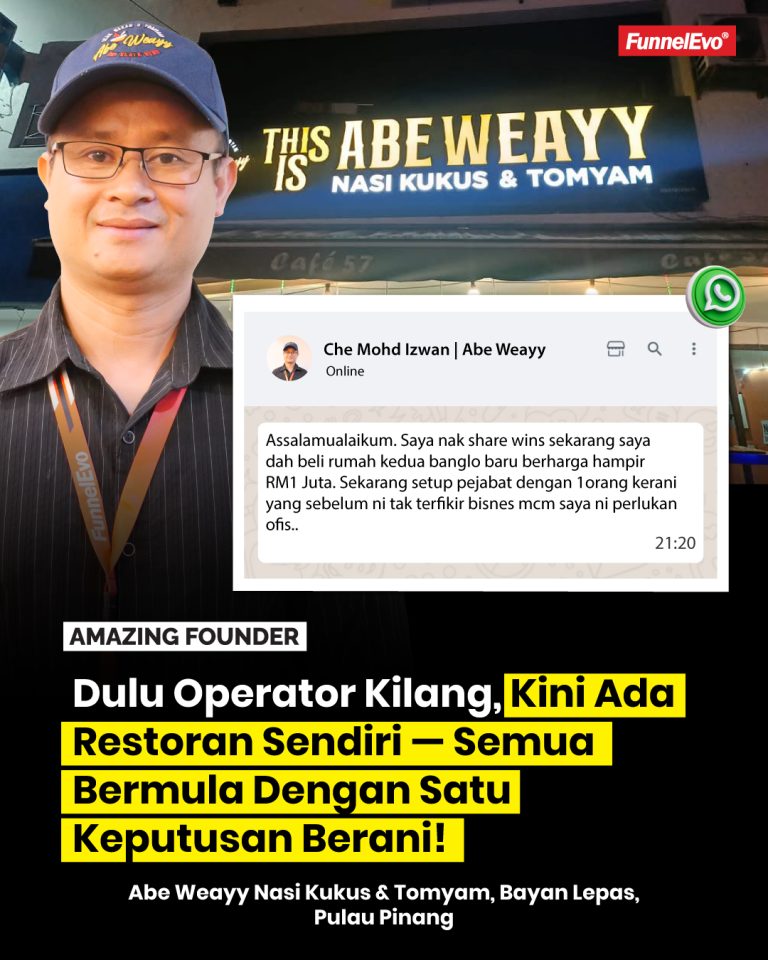 Dulu Operator Kilang, Kini Ada Restoran Sendiri — Semua Bermula Dengan Satu Keputusan Berani!