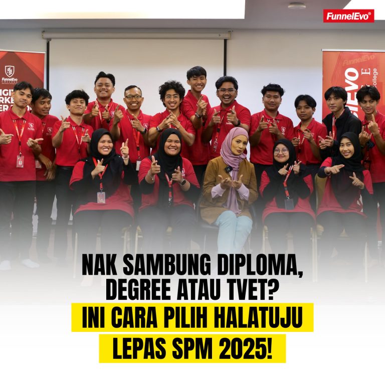 Nak Sambung Diploma, Degree atau TVET? Ini Cara Pilih Halatuju Lepas SPM 2025!