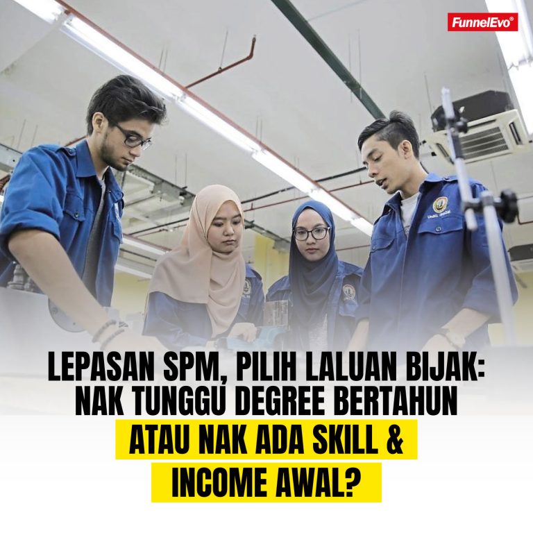 Nak Sambung Diploma, Degree atau TVET? Ini Cara Pilih Halatuju Lepas SPM 2025!