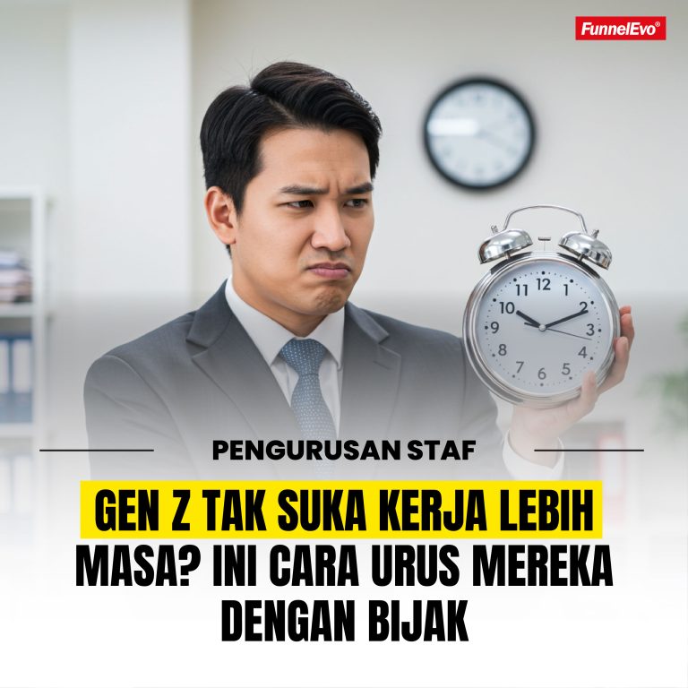 Gen Z Tak Suka Kerja Lebih Masa? Ini 3 Cara Urus Mereka Dengan Bijak!