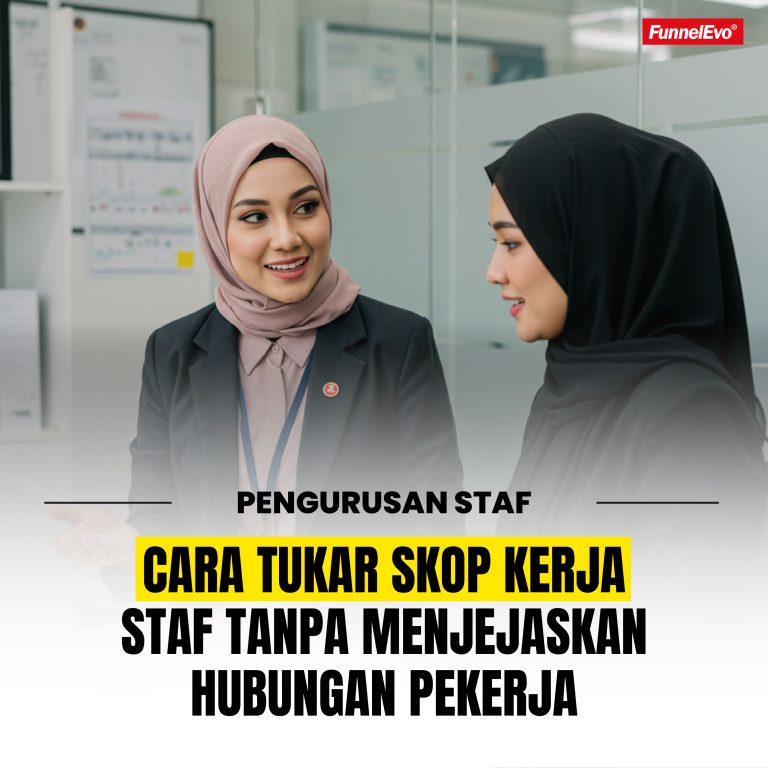 Cara Tukar Skop Kerja Staf Tanpa Menjejaskan Hubungan Pekerja!