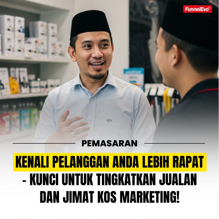 Kenali Pelanggan Anda Lebih Rapat – Kunci Untuk Tingkatkan Jualan dan Jimat Kos Marketing!