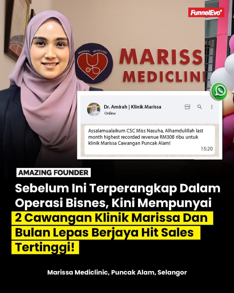 Dari Teperangkap Dalam Operasi Ke Penubuhan 2 Cawangan Klinik!