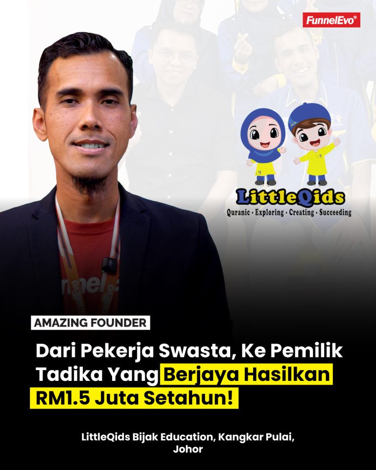 Dari Pekerja Swasta, Ke Pemilik Tadika Yang Berjaya Hasilkan RM1.5 Juta Setahun!