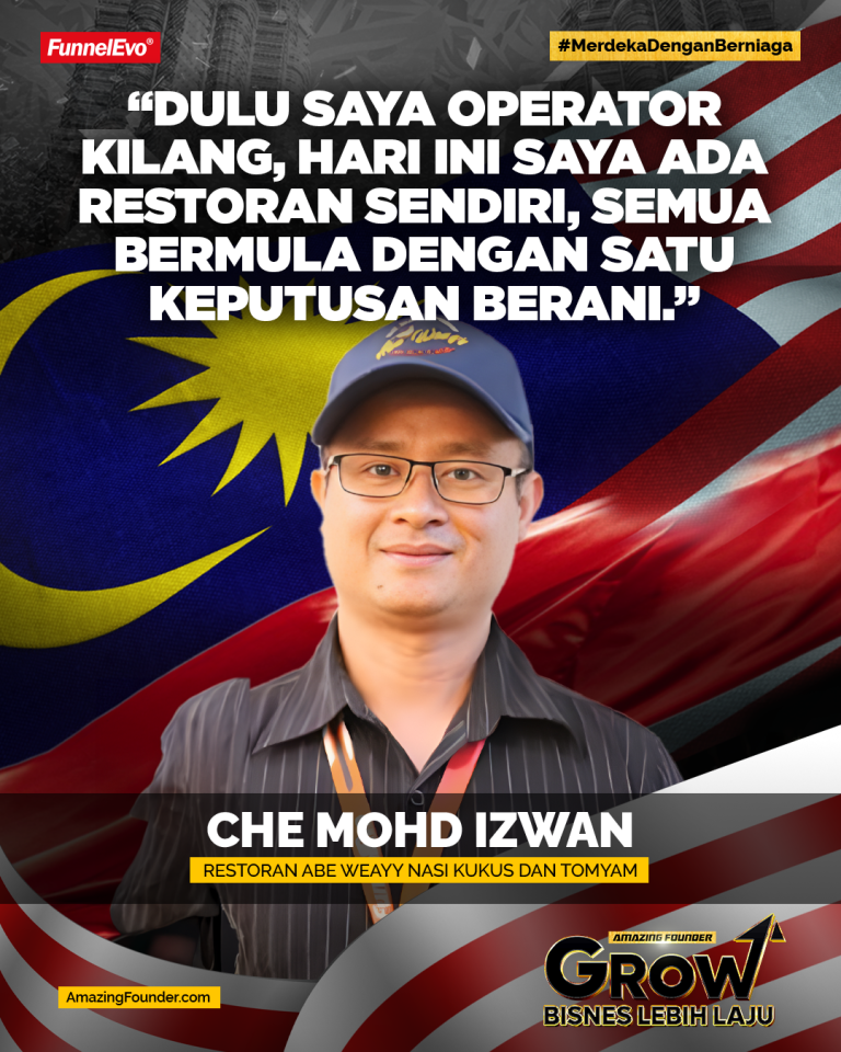 Dulu Saya Operator Kilang, Hari Ini Saya Ada Restoran Sendiri, Semua Bermula Dengan Satu Keputusan Berani