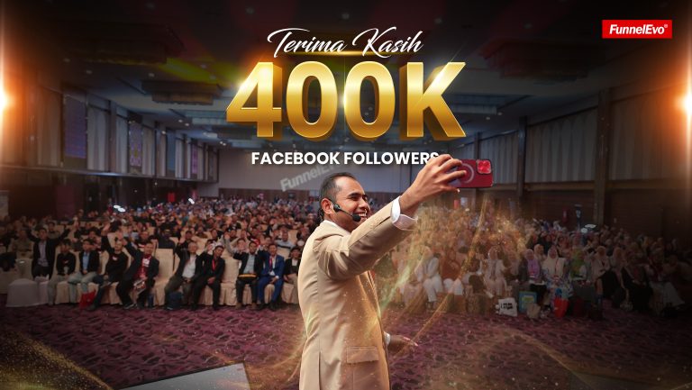 Terima Kasih 400K Folowers Fahdi Ghazali di Facebook!