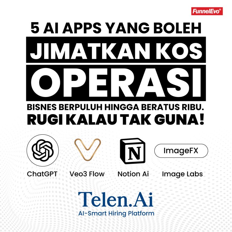 5 Ai Apps Yang Boleh Jimatkan Kos Operasi Bisnes Berpuluh Hingga Beratus Ribu. Rugi Tak Guna!