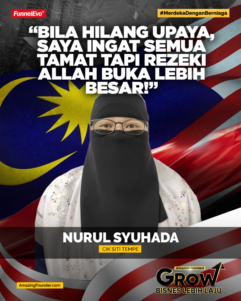 Bila Hilang Upaya, Saya Ingat Semua Tamat Tapi Rezeki Allah Buka Lebih Besar!