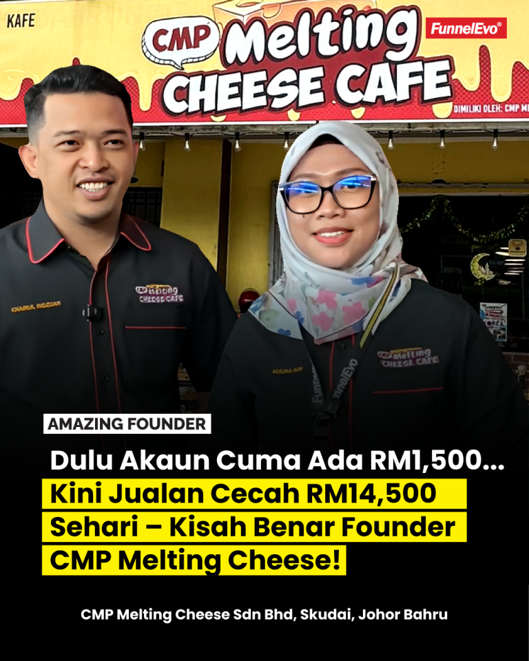 Dulu Akaun Cuma Ada RM1,500… Kini Jualan Cecah RM14,500 Sehari – Kisah Benar Founder CMP Melting Cheese!
