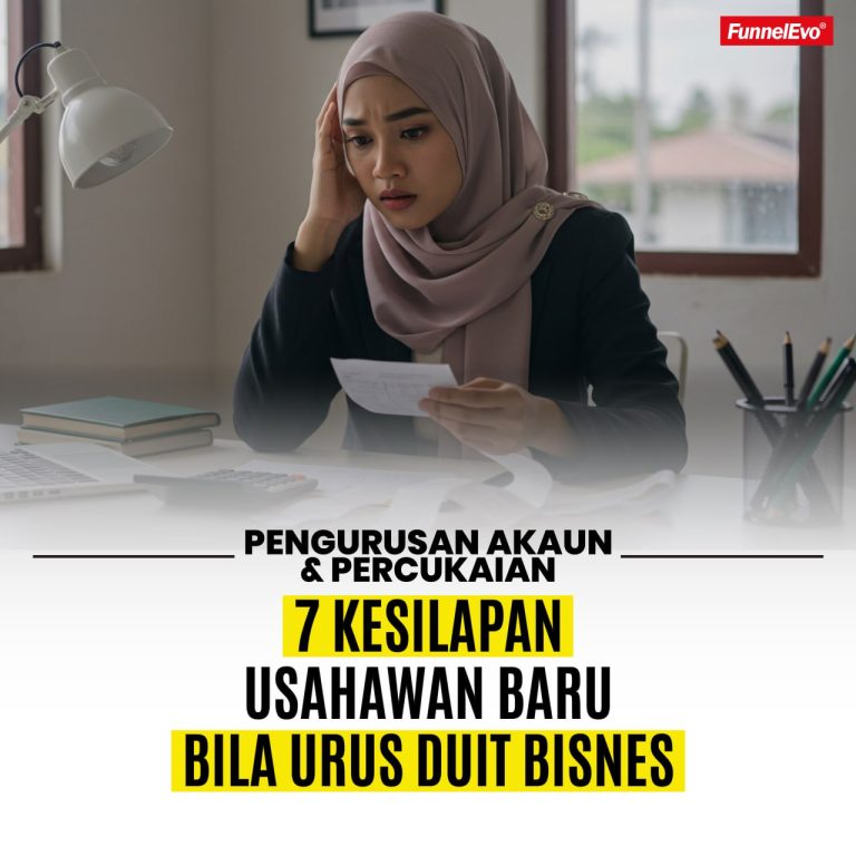 7 Kesilapan Usahawan Baru Bila Urus Duit Bisnes
