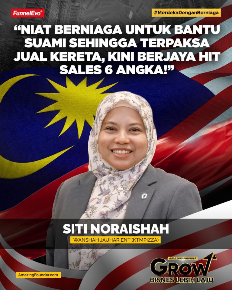 “Saya Gadai Kereta Demi Bisnes, Demi Suami & Keluarga hari Ini KTM Pizza Cecah Jualan 6 Angka!”