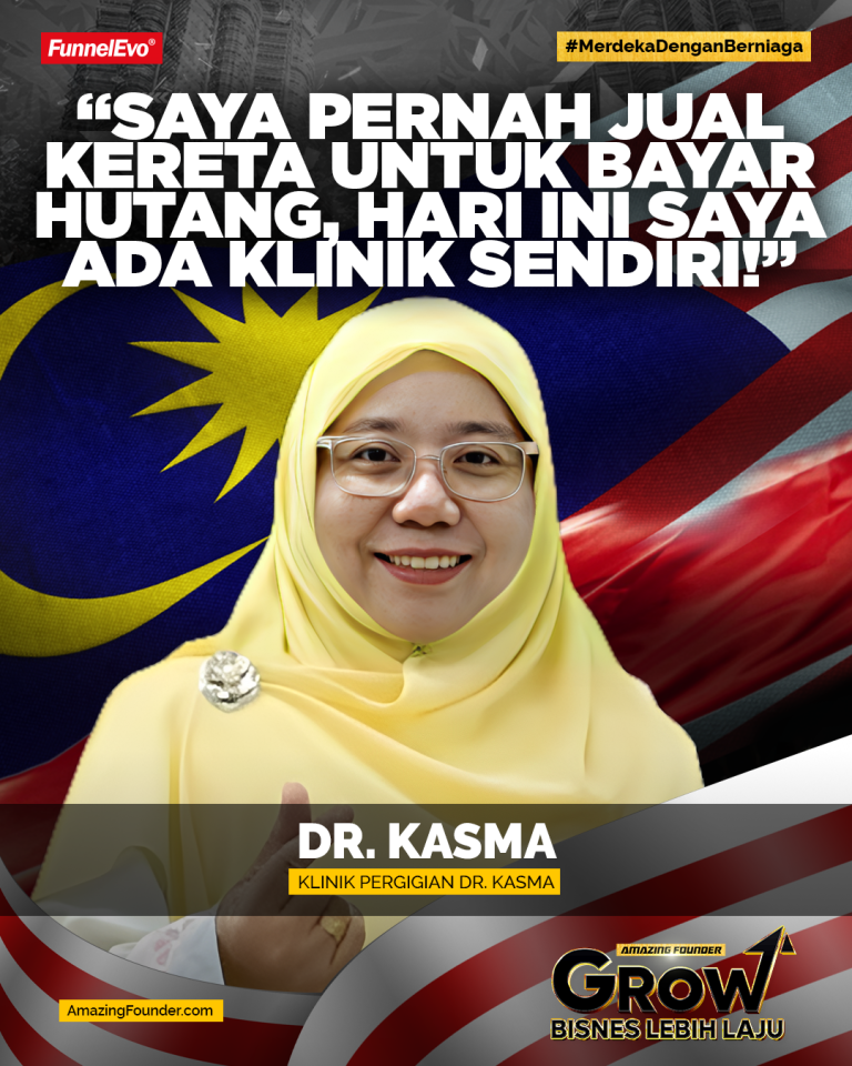 Saya Pernah Jual Kereta Untuk Bayar Hutang, Hari Ini Saya Ada Klinik Sendiri