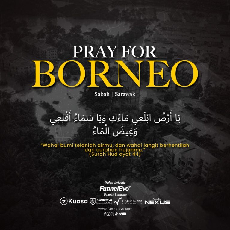 Doakan Borneo, Semoga Banjir Segera Surut.