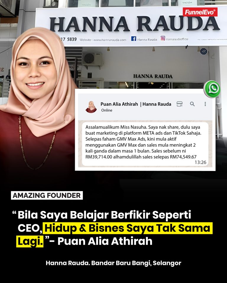 “Bila Saya Belajar Berfikir Seperti CEO, Hidup & Bisnes Saya Tak Sama Lagi.”