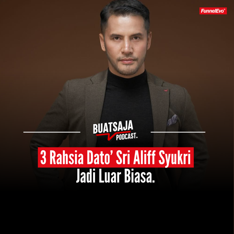 3 Rahsia Dato’ Sri Aliff Syukri Jadi Luar Biasa.