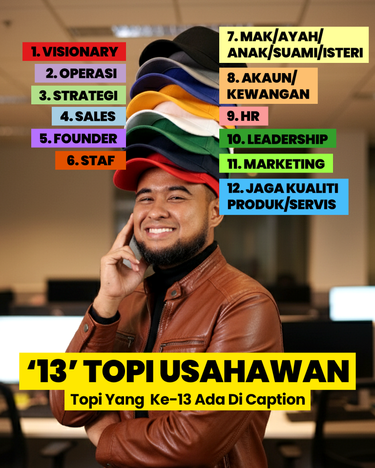 13 TOPI PENDIRI BISNES!