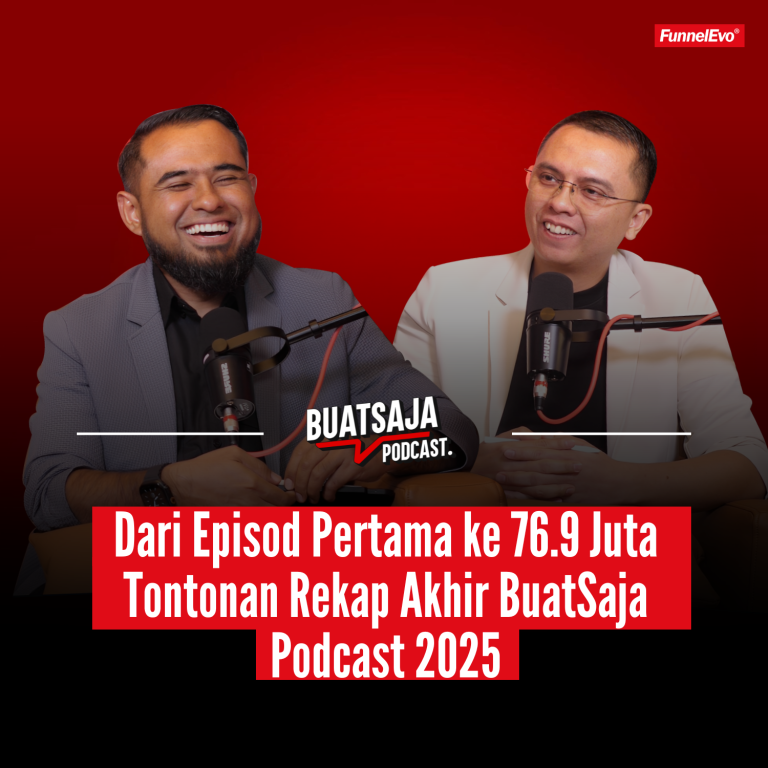 BuatSaja Podcast Dari YouTube ke TikTok, Cerita Yang Ubah Segalanya.