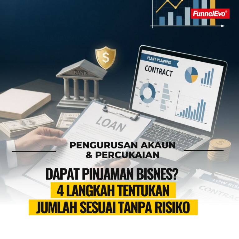 Dapat Pinjaman Bisnes? 4 Langkah Tentukan Jumlah Sesuai Tanpa Risiko