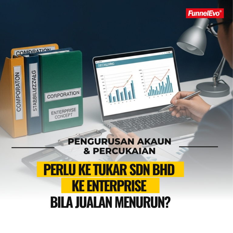 Perlu Ke Tukar Sdn Bhd Ke Enterprise Bila Jualan Menurun?