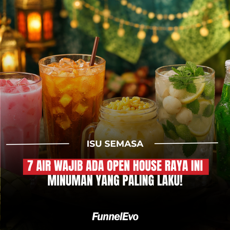 7 Air Wajib Ada Open House Raya Ini Minuman Yang Paling Laku!