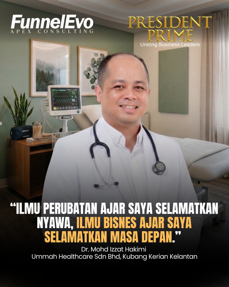 Bukan Semua Luka Berdarah Seorang Doktor Yang Belajar Merawat Bisnes Sendiri