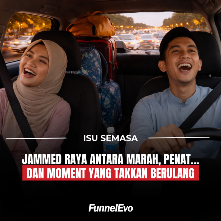 Jammed Raya Antara Marah, Penat… Dan Moment Yang Takkan Berulang