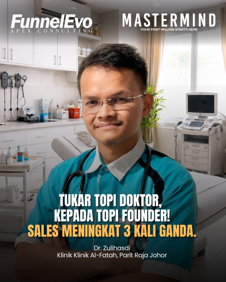 Bila Saya Berhenti Jadi “Chief Everything Officer”, Sales Klinik Saya Melonjak 3X Ganda