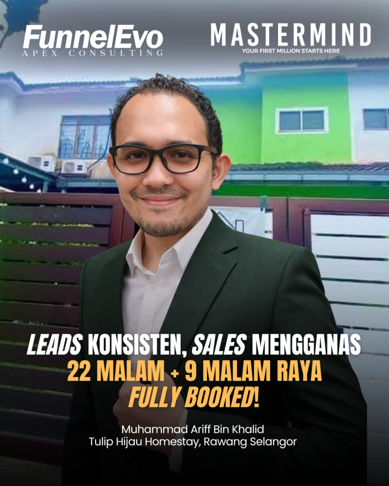 “Dulu Tunggu Customer… Sekarang Booking Datang Tanpa Henti.”