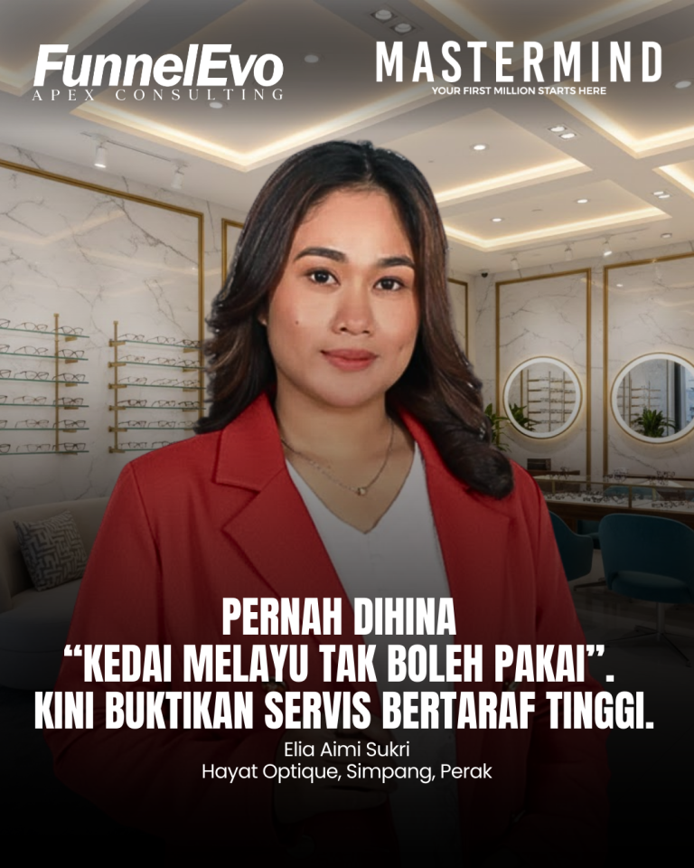 “Saya pernah hampir tutup kedai… tapi hari ini saya bangga dengan perjalanan ini.”