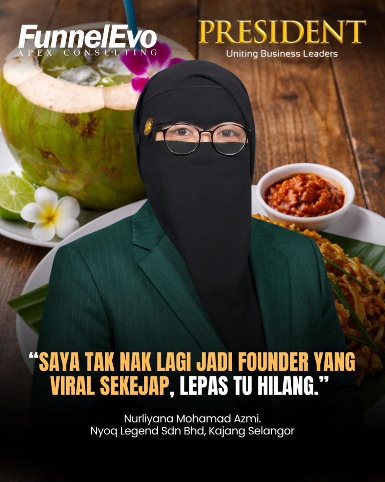 “Saya Tak Nak Lagi Jadi Founder Yang Viral Sekejap, Lepas Tu Hilang.”