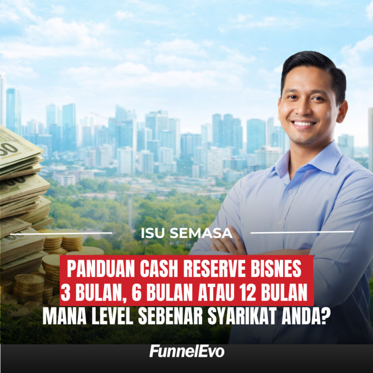 Panduan Cash Reserve Bisnes 3 Bulan, 6 Bulan atau 12 Bulan Mana Level Sebenar Syarikat Anda?