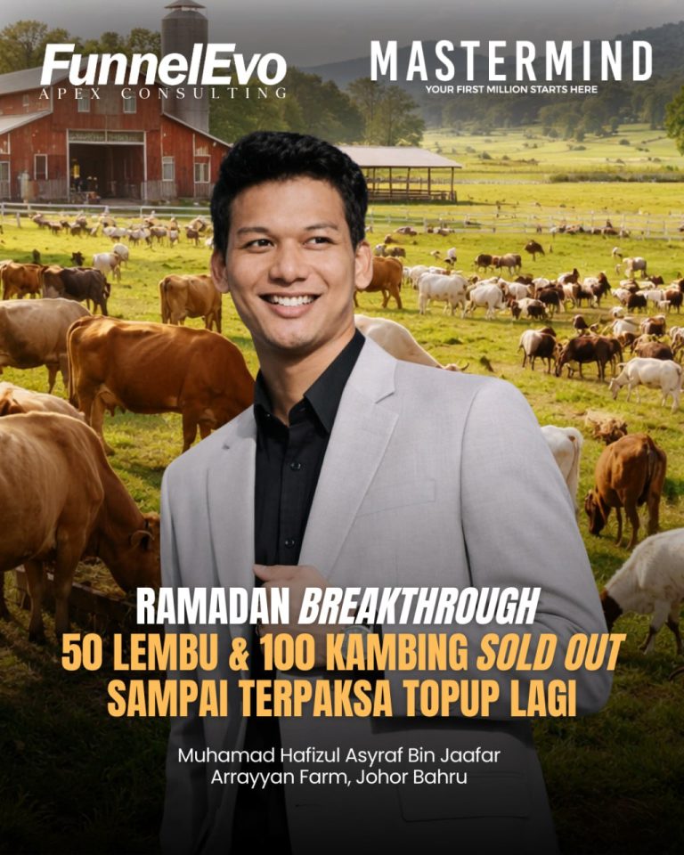 “Dulu Saya Kejar Sales… Sekarang Saya Kejar Sistem Dan Sales Datang Sendiri.”